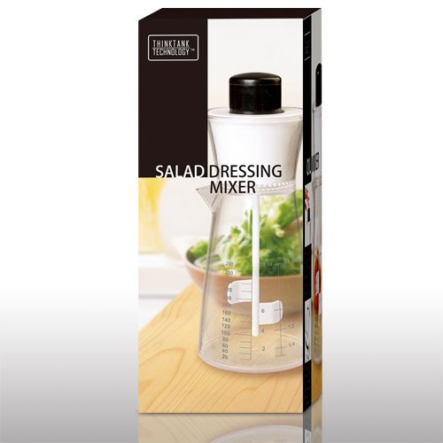 Salad Dressing Mixer with One Push