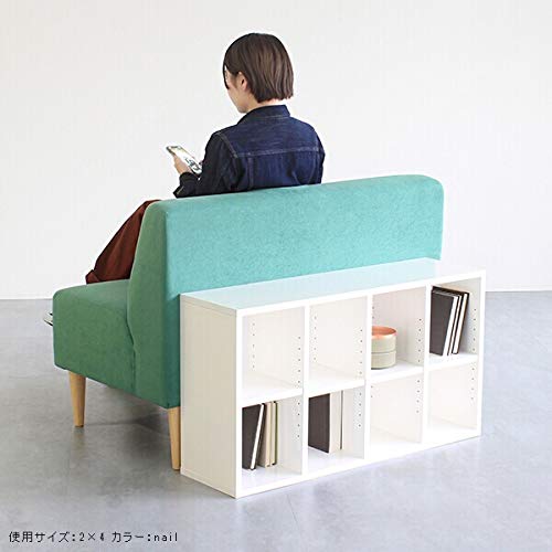 Amazon｜arne 本棚 スリム ラック シェルフ 隙間 完成品 a4 鏡面仕上げ