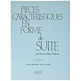 Alphonse Leduc ウィットナー デュボア : 性格的小品集 スペイン風に (サクソフォン、ピアノ) ルデュック出版