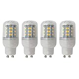 COMY GU10 LED Mais Birne 5W LED GU10 Glühbirne 500LM Ersetzt Glühbirnen 50W, Gu10 Led Lampen Kerze Licht Maiskolben Led Energiesparlampe Birnen Nicht Dimmbar - 4er Pack,Warm White,220V~240V
