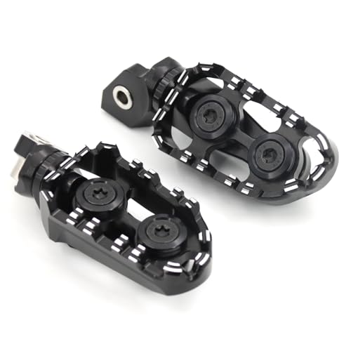 Pédales moto antidérapantes pour éviter les glissades en R1250GS LC