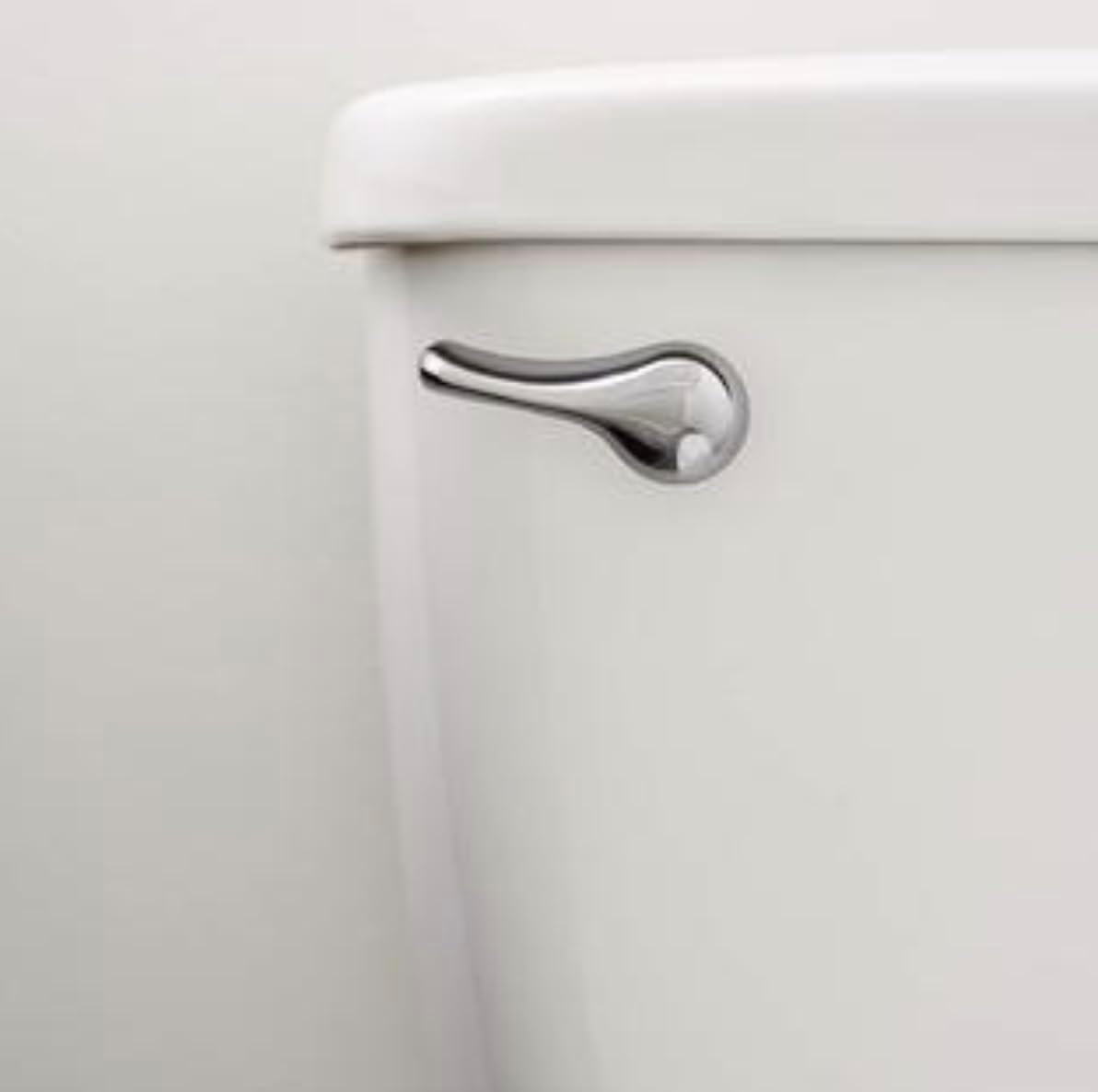 Rocky Mountain Goods Toilet Handle Replacement Kit – Chrome 8” Universal Flush Lever and Lift Arm for Standard Toilets – DIY Easy Replacement – No Tools Required – All Metal Kit