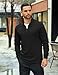 COOFANDY Men's Quarter Zip Up Pullover Lightweight Mock Neck Sweatshirt Casual Long Sleeve Polo Shirt