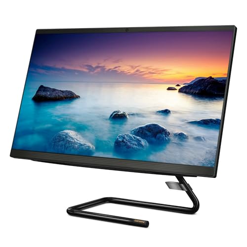 Image of Lenovo IdeaCentre AIO 3 All-in-One Desktop 23.8 inch FHD IPS Anti-Glare Intel Quad-core i3-10100T 32GB RAM 1TB SSD Win10 w /ICP Accessory