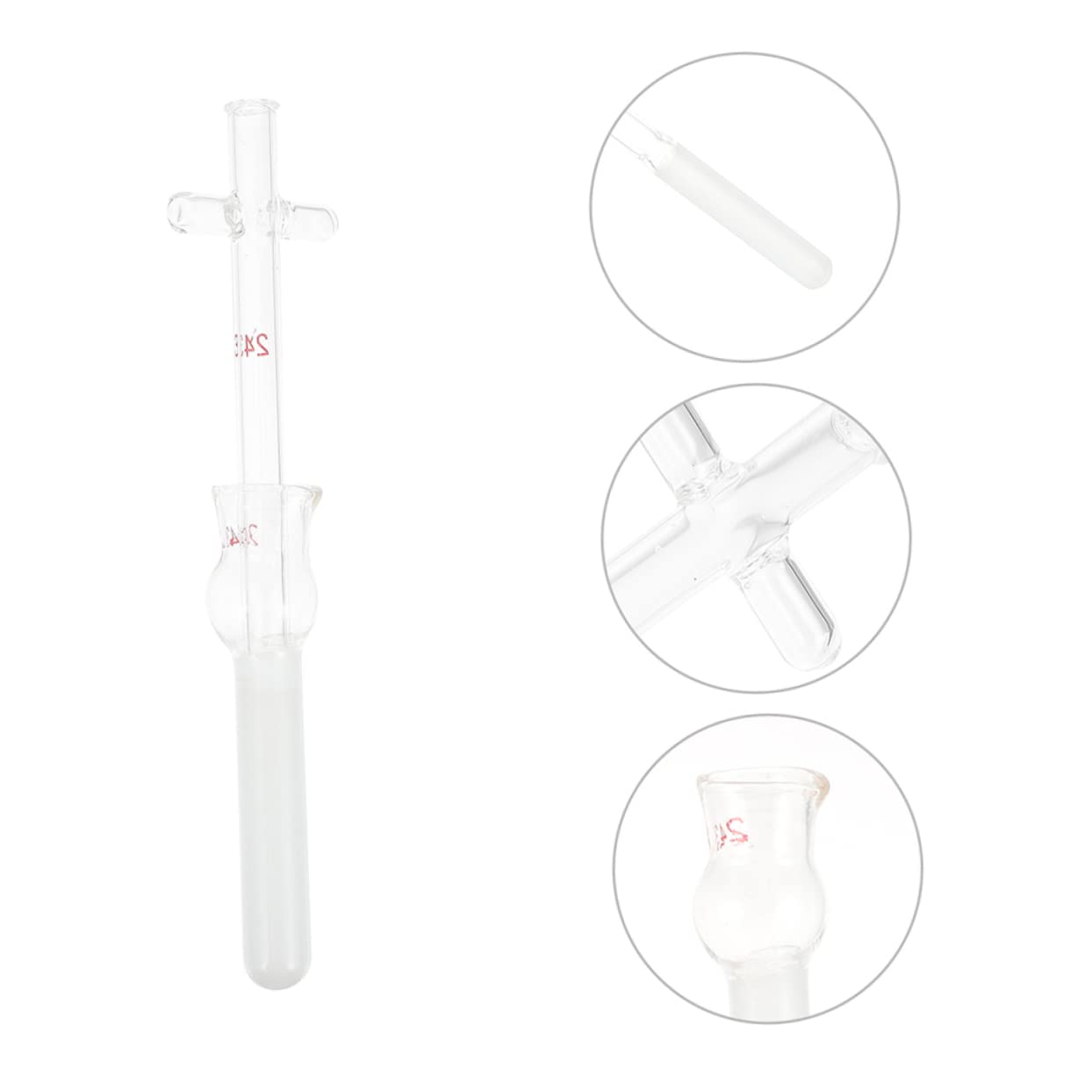 2piezas Homogeneizador Vidrio Triturador Celular Accesorio Laboratorio Científico