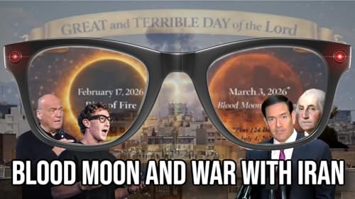 Blood Moon and War with Iran Podcast Por  arte de portada