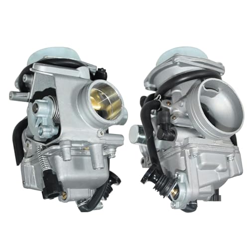 TRX350 Carburetor Carb for Honda Rancher 300 350/Honda Fourtrax 300 350/Honda Foreman 400 450,Carb Fits Honda TRX300 Foreman TRX450 Fourtrax TRX300 Rancher with Air Filter & Oil Filter - Thumbnail 7