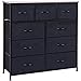 Price comparison product image LYNCOHOME chest of drawers, Furniture Storage Chest Tower Unit for Bedroom, Hallway, Closet, Office Organization - Steel Frame, Wood Top, Easy to Assemble(Rustic Brown)