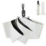 日傘 超軽量【現役皮膚科医監修＆JIS認証】折りたたみ傘 UVカット率 100% 完全遮光 超軽量 ワンタッチ自動開閉 遮熱 晴雨兼用 紫外線遮断 日焼け防止 耐風撥水 梅雨対策 携帯便利 コンパクト 収納ポーチ付き レディース メンズ 男女兼用 母の日 父の日 プレゼント ホワイト