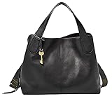 fossil damen tasche maya - satchel Diese Satchel aus Leder hat ein geräumiges Innenfach für ein iPad Air, zwei Steckfächer und einen verstellbaren Trageriemen.