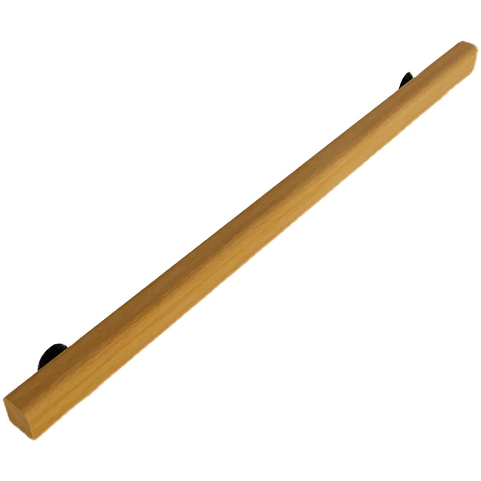 KHLMSRXJ Stair Handrail Stair Handrail for The Elderly Disabled, Natural Pine Handle and Iron Bracket, Kindergarten Anti-Slip Stair Handrail/300Cm