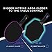 Stiga Cybershape Carbon CWT Table Tennis Blade with Custom Weight Technology I Superior Control, Enhanced Grip for Offensive Play - Pen - Black