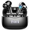 Wireless Earbuds, 2024 Bluetooth 5.3 Headphones Stereo Deep Bass, 56H Playtime with LED Display, IP7 Waterproof in Ear Earbuds, Noise Cancelling Mic Ear Buds, for laptops/tablets/mobile phones/sports