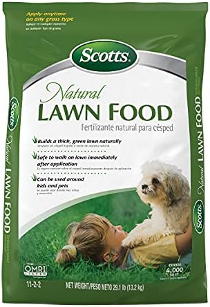 Scotts Natural Lawn Food, OMRI Listed, 4,000 sq ft