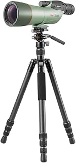 Kowa TSN-66S ZM Set Spotting Scope with Vanguard Vesta GO 264CV12 Carbon Fiber Tripod