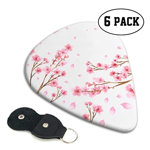 Plum Blossom Lot de 6 médiators pour guitare acoustique, guitare électrique, basse, ukulélé – fins, moyens et épais. - Les Beatles, Paul McCartney, John Lennon, RIngo Starr, George Harrison Plum Blossom Lot de 6 médiators pour guitare acoustique, guitare électrique, basse, ukulélé – fins, moyens et épais. – Image 3