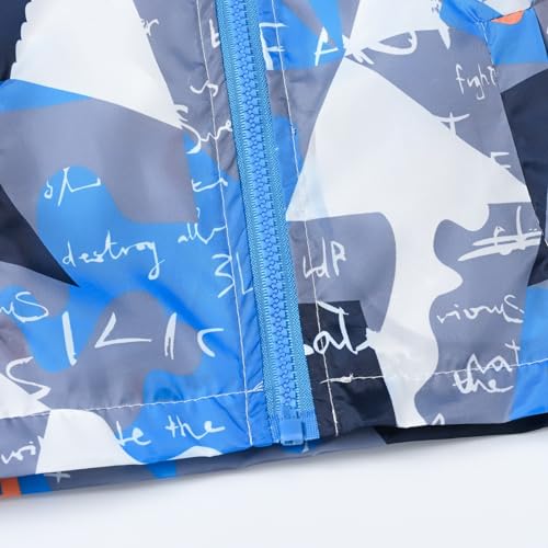 Toddler Baby Windproof Rain Jacket Girls Cute Hoodie Butterfly Long Sleeve Zip-Up Waterproof Coat Outdoor Trench4