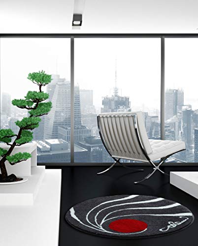 Grund Designer Bath Mat COLANI, Ultra Soft and Absorbent, Anti Slip, 5 Years Warranty, Colani 18, Bath Mat 60x100 cm, Anthracite