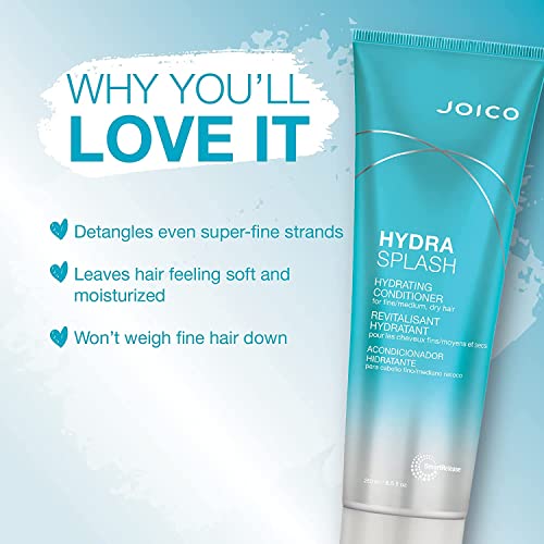 Joico Hydrasplash Hydrating Shampoo For Fine Hair Set #TOP4