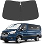 Windshield Sunshade Custom for Ford Transit 2023 2022 2021 2020 2019 2018 2017 2016 2015 Reflective Heat Sun UV Protector Foldable Front Window Shade Upgrade Accessories