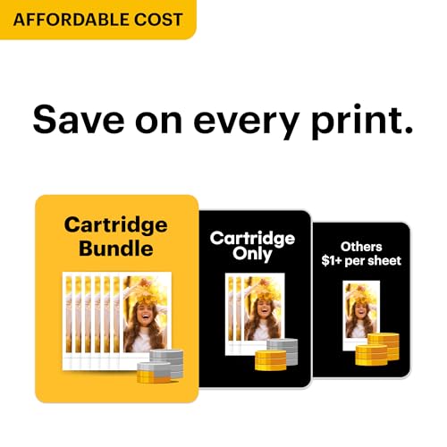 Kodak Mini Shot 2 Retro Portable Wireless Instant Camera & Photo Printer - White - 60 Sheets