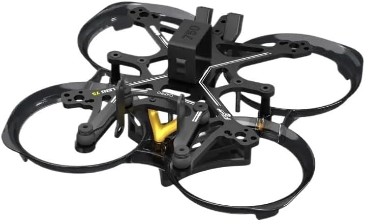 For FlyLens 75 1.6inch FPV Drone Frame Kit for O3 Lite O4 Pro, Carbon Fiber RC Quadcopter Building Parts with Drone parts(Walksnail)