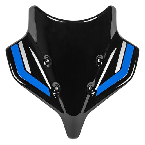 Pare-Brise Moto MT-10 SP 2022-2025 Déflecteur d'Air Noir Visière