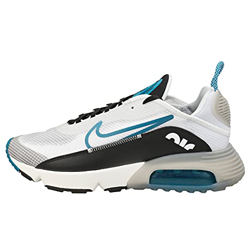 Image of NIKE Women's Mid-Top Running Shoe, White Green Abyss Black 100, 9