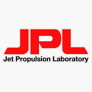 Magnet Jet Propulsion Laboratory (JPL) Logo for Light Colors ONLY Magnetic Bumper Sticker 5"