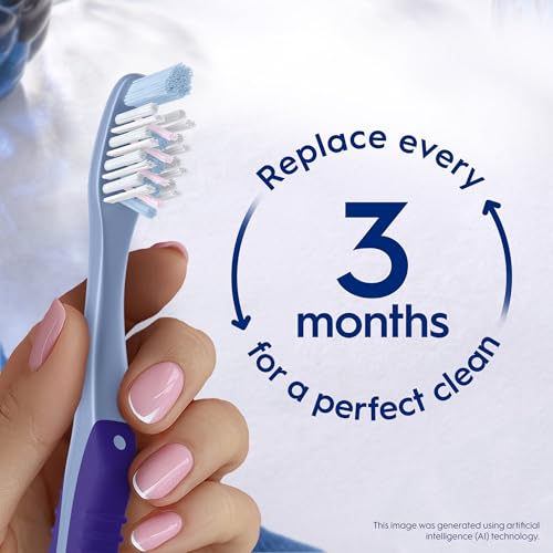 Image of Oral-B Toothbrush Pro-Health Plaque Eraser Manual Toothbrush, Reaches Deeper Between Teeth, Soft, 4 Count