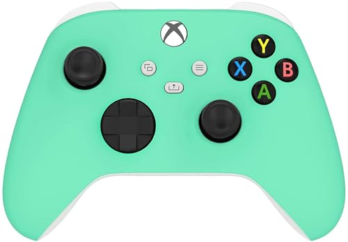 Image of Custom Controllerzz Wireless Controller for Microsoft Xbox Series X /S & Xbox One - Custom Soft Touch Feel - Custom Xbox Series X /S Controller (X /S Green Mint)