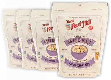 Bob's Red Mill Gluten Free Muesli, 16oz (4 Pack)