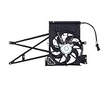  Lüfter Ventilator Kühlerlüfter 200 Watt Kunststoff Kompatibel mit Opel Vectra b Limo + Kombi + Schrägheck 95-03
