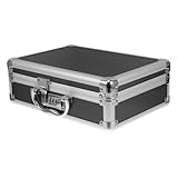 Construction robuste : le cadre en aluminium assure une résistance optimale à l'usure quotidienne, protégeant ainsi vos affaires. étui rigide pour ordinateur portable, idéal pour les chambres d'étudiants et les outils