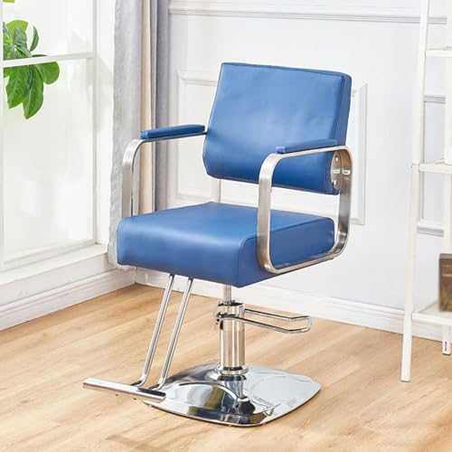 Professioneller hydraulischer Friseurstuhl – höhenverstellbarer Friseurstuhl für bequemes Haarewaschen, ergonomisches Design für Friseursalons, Barbershops und Langzeitgebrauch, robust und s