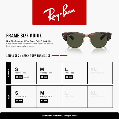Image of Ray-Ban RB0316S Mega Clubmaster Square Sunglasses for Men for Women