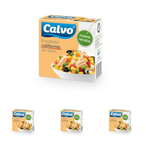 Calvo - Ensalada California De Atun 150 gr (Paquete de 4)