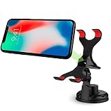 Car Mount, Vena Clip-Grip 360 Degree Strong Suction Cup Car Mount Holder for iPhone 11/11 Pro/11Pro