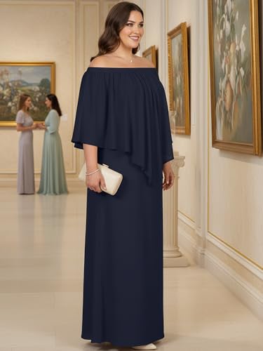 Image of KOH KOH Womens Strapless Off Shoulder Flattering Cocktail Maxi Dress Gown