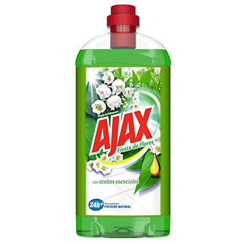 Ajax Fiesta de Flores Limpiador de Hogar, Flores de Primavera, 1.25L Cover