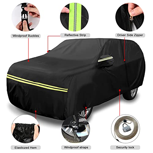 Image of Waterproof Car Cover Compatible with Acura RDX Base 2013-2025, Technology, Advance, A-Spec, A-Spec Advance and PMC Edition for Snow Rain Dust Hail Protection