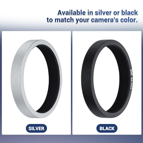 Anillo Adaptador de Filtro de Lente Metálico JJC para Fuji X100VI X100V Compatible con filtro de 49mm miniatura 6