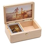 mecanismo de caja de musica personalizada Movimiento Sankyo: movimiento de calidad premium integrado para asegurar una calidad de sonido muy alta.