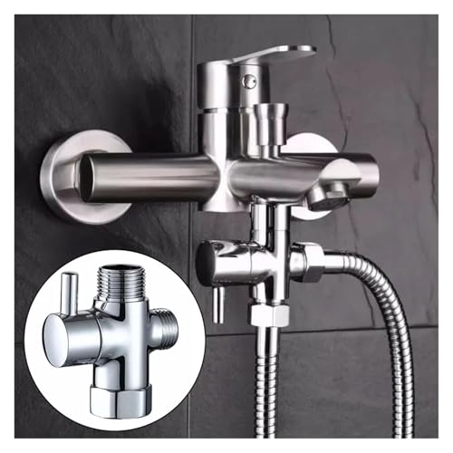 Vanne répartitrice en laiton G1/2 durable et résistante pour douche