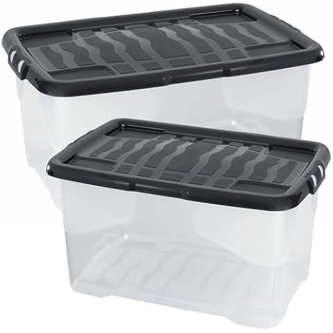 STORM TRADING GROUP 4 x 42L Storage Boxes Cover
