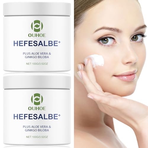 2 pièces Yeast Ointment, pommade à la levure, crème à la levure Pour - tous les types de peau, pommade à la levure contre la peau des verrues Pour la peau des verrues et la peau sèche, Avec le plus d'