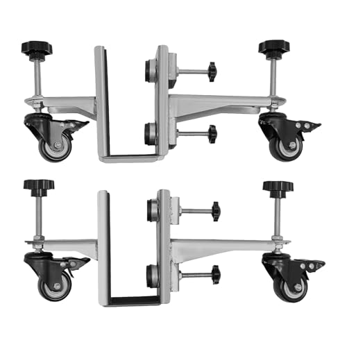 2 Pcs Door Installation Tool Kit Heavy Panel Transportation and Installation Helper Jig Installation Tool for Doors 0.8 to 2.4 Inches Thick and 500 Lbs