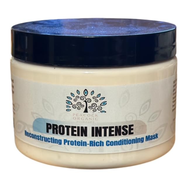 Intense Protein Deep Treatment, Repair Protein Power Treatment, Hair Mask, Deep Conditioner and Hair Treatment, 12 oz