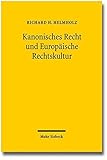  Kanonisches Recht und Europ?ische Rechtskultur (German Edition) by Richard H Helmholz (2014-03-01)