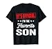 It's Official I'm The Favorite Son Funny Family T-Shirt